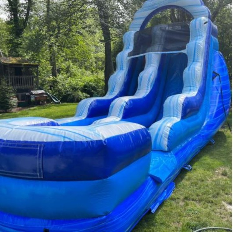 15 Ft. Blue Waterslide