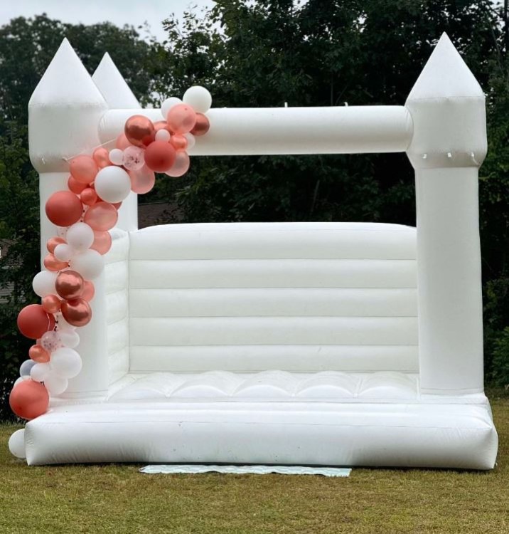 White Bounce Castle
