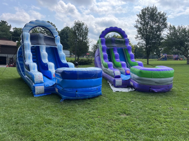 Waterslides
