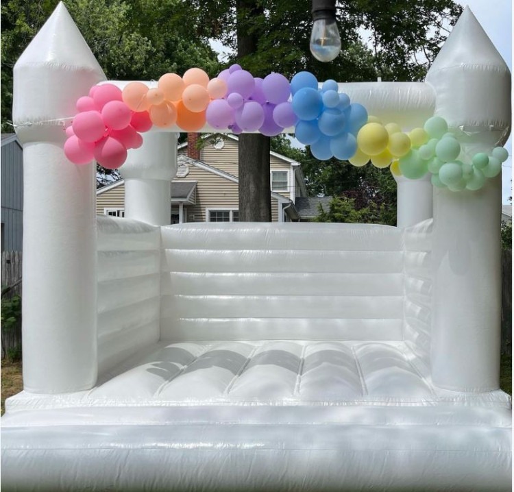 White Bounce Castle