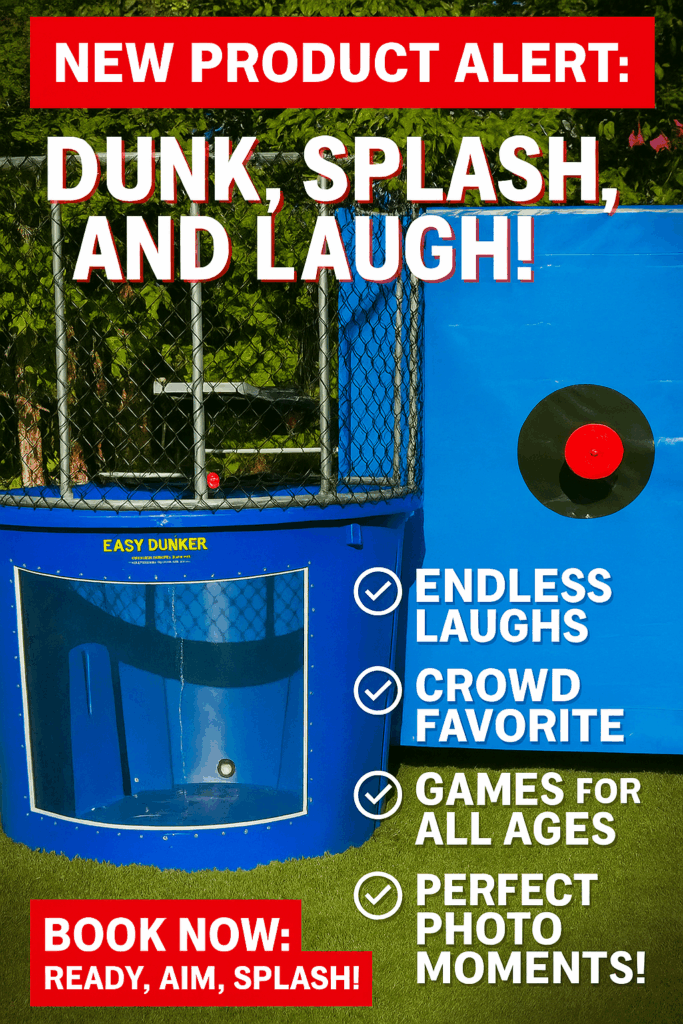 Dunk Tank for Rent Planet Bouncy Fairfield County