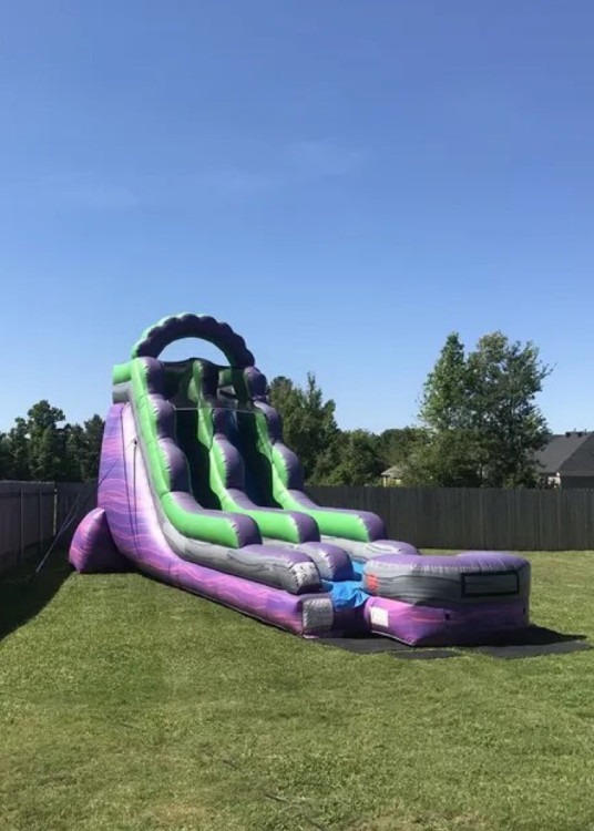 18 Ft. Purple Waterslide