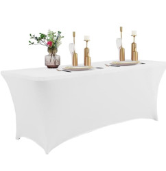 White Linen Table Clothes